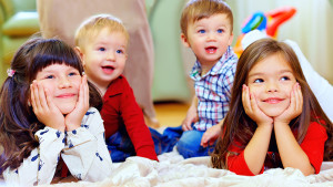 Kids Watching TV